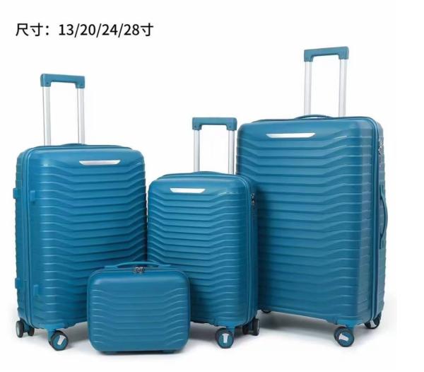 Wholesale Custom Travel PP Suitcases Luggage Bag Unique Personality Luggage For