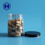 Cashews Beans Seeds Plastic Packaging Jar 350ml 390ml With Metal Lid
