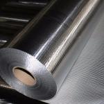 Twill Plain Woven Aluminum Foil Fiberglass Cloth E Glass Yarn