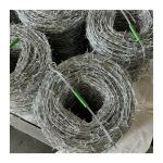 Cross Barbed Wire Defensive Measures Anti-corrosion Galvanized Welded Barb Wire