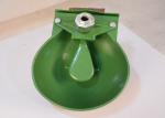 Green Cattle Drinking Cups Wall Or Tube Mounting Stainless Steel