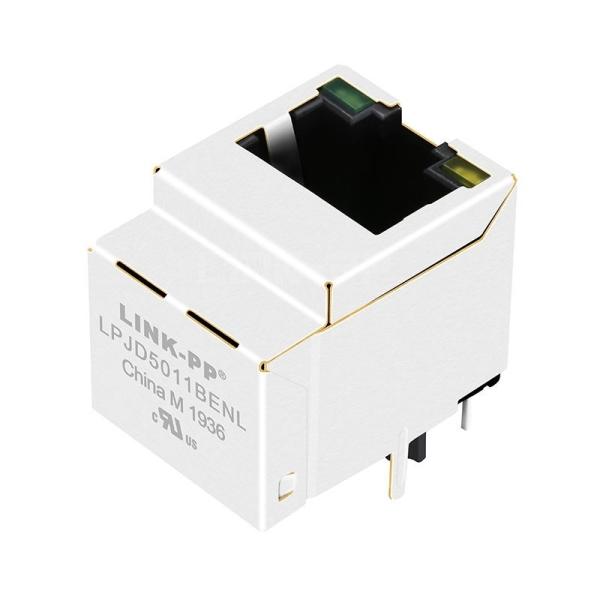 Halo HFJV1-E2450-L21RL Compatible LINK-PP LPJD5011BENL 10/100Base-T Green/Yellow