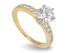 11pcs White Gold 0.1 Carat Diamond Ring , 3.21g 14k solid gold ring womens RD3