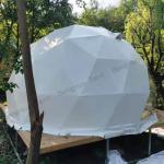 UV Resistant Luxury Geodesic Dome Tent Prefabricated Camping House