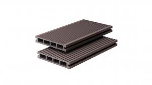 Wholesale 2.9M Recycled Hollow Core Composite Decking 150x25 Mm Plastic Wood Patio Deck from china suppliers