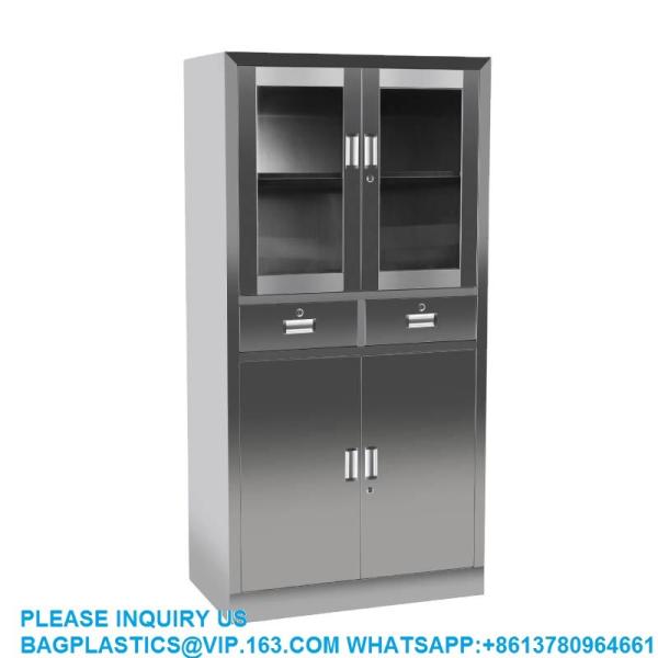 Lab Furniture Supplies Factory Customized Metal Stainless Steel Medical Cabinet