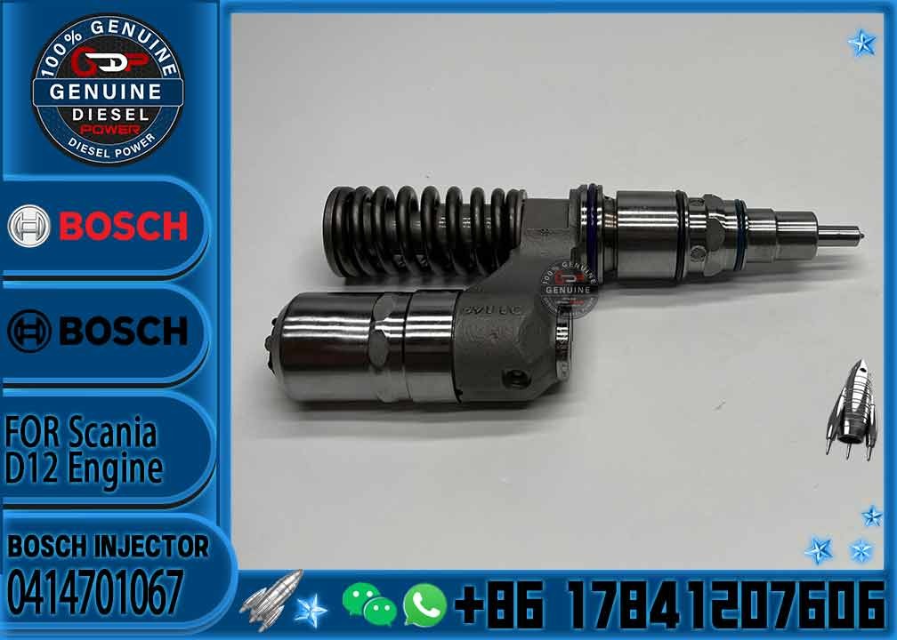 Diesel Unit Fuel Injector 0414701067 0414701045 1805343 For Scania R340 P340 10.6 d