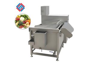 Wholesale Industrial Stainless Steel Ozone Fruit And Vegetable Washer 2.2KW 500KG/H from china suppliers