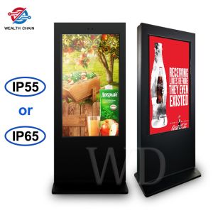 Buy cheap Android 2GB HD 2K 4K Outdoor Digital Signage Kiosk , Touch Screen Totem from wholesalers