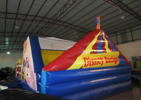 Disney mickey mouse inflatable obstacle course inflatable circus obstacle course