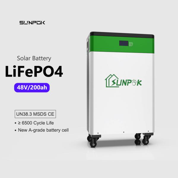 Deep Cycle LiFePO4 Solar Lithium ion Battery 10kwh 48v 200ah Home Solar Energy