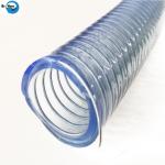 1/4"~10" Clear PVC Spiral Steel Wire Spring Reinforced Suction Hose
