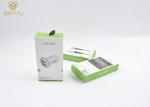 White Green 130gsm Mobile Accessories Packaging USB Data Cable Packing Box