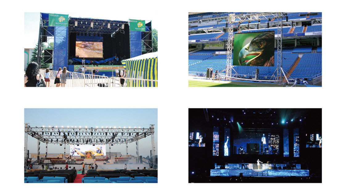 IP67 DVI VGA Ultra Slim p10 outdoor full color led display for Video Advertising