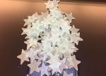 Amazon 3CM luminous star wall stickers bedroom sofa fluorescent plastic