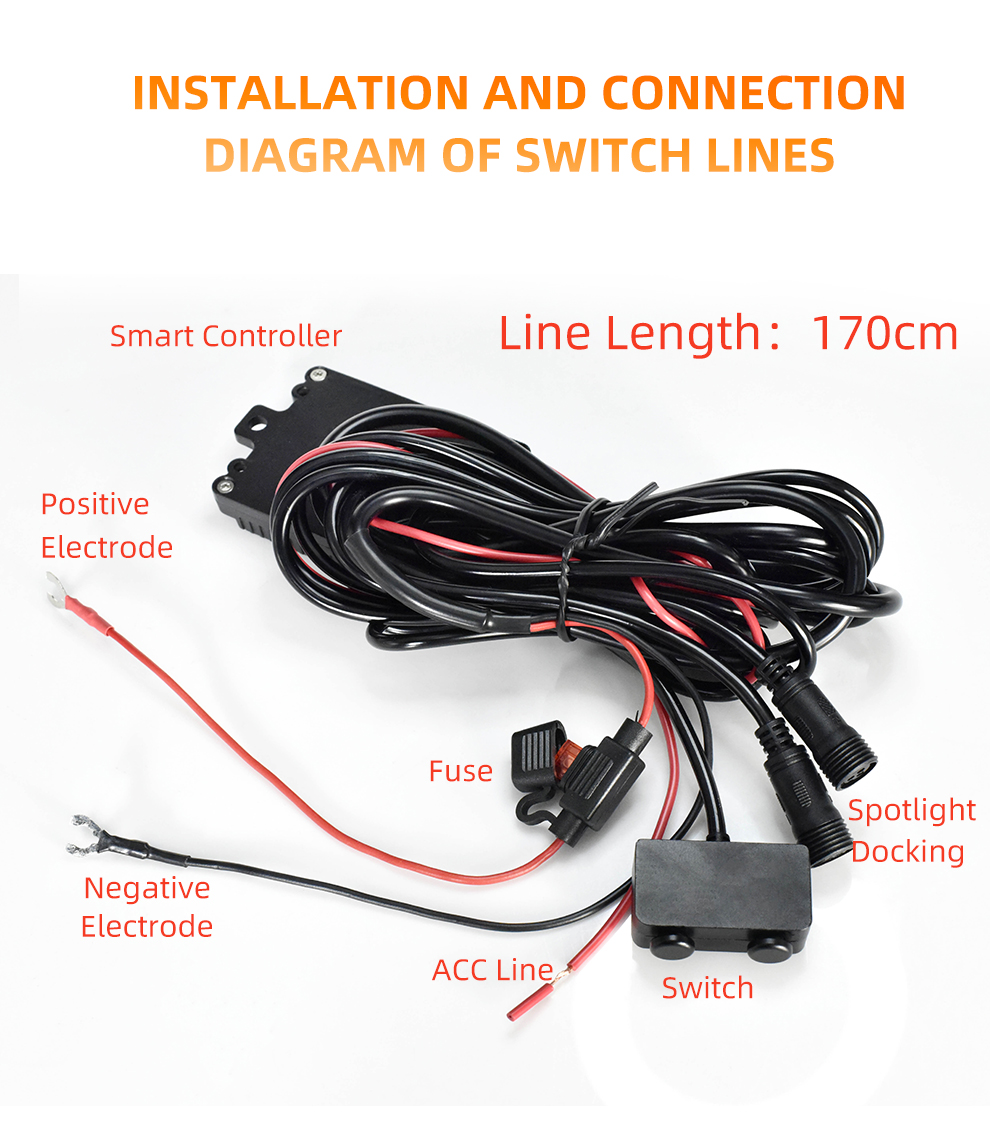 20000Lm 60W Driving LED Motorcycle Lights 16V Led Headlights Fog Lights