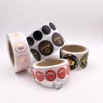 Custom Printed Logo Labels for Packaging Vinyl Waterproof Sticker Printing Roll