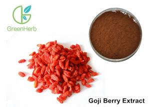 China Heathy Chinese Wolfberry Extract , Lowering Blood Fat Goji Berry Extract Powder on sale