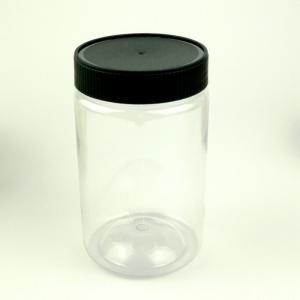 Wholesale 20oz 600ml Round Plastic Food Jars With Screw Lid from china suppliers