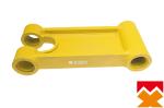 Wear Resistance E320 Excavator H Link 50Mn Material Undercarriage Parts