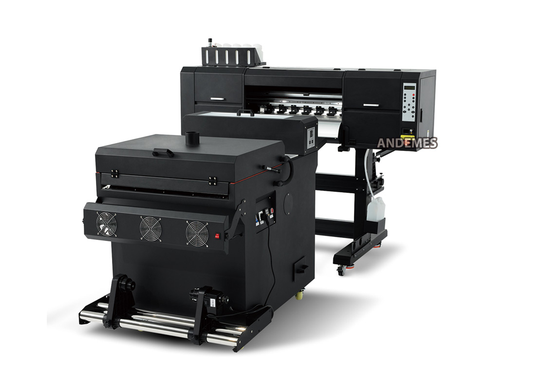 XP600/I3200 Print Head 60cm DTF Printer with Durable White Ink and Powder Dryer
