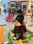 Hansel 2018 factory price electric animal toys plush shopping mall ride on