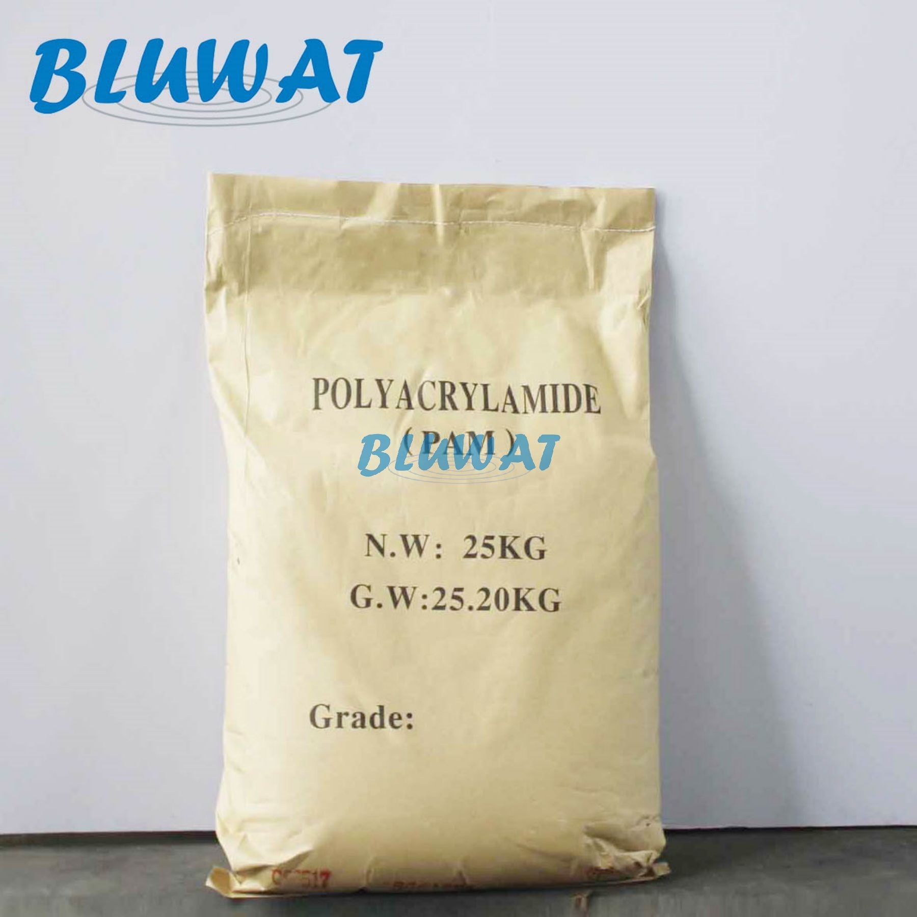 Water Soluble Polymer Polyacrylamide Flocculant For Liquify Disperse In Water Liquify