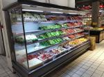 R22 Refrigerant Vertical Multideck Open Chiller With Air Curtain