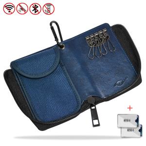 Wholesale Faraday RFID Blocker Pouch Key Holder Wallet 3 In 1 Block Radio Signals from china suppliers