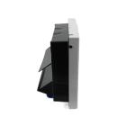Brush Motor Mounted Indoor Box Fan Square 12V Axial DC Low Noise