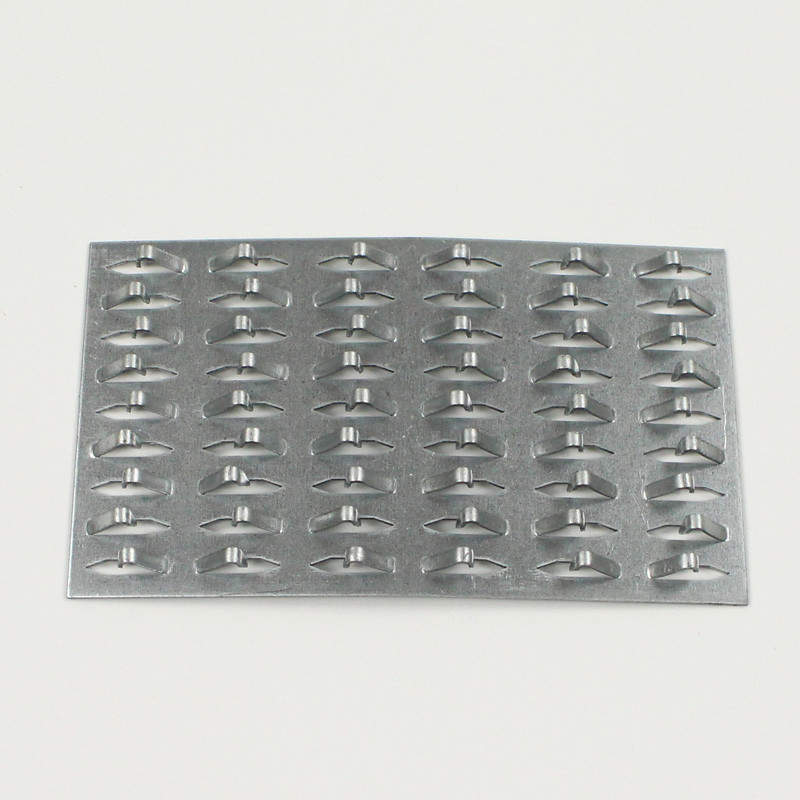 Pronged Truss Mending Plate with Nail Teeth Tie Plate for Roofing Wood Connector