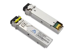 Wholesale DFB-LD 2.5Gb/s 80km SFP Fiber Transceiver Duplex LC 1550nm DDM from china suppliers