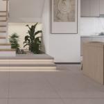 Stain Resistant Durable Indoor Ceramic Floor Tiles / Interior Porcelain Wall