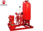 Firefighting Pressure Fire Water Booster Pump Tank Systems With Electric Contact