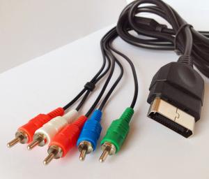 Wholesale High-definition gaming Xbox component video cable with1.8M length from china suppliers