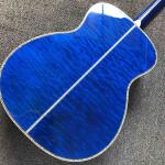 Solid Spruce Top Mahogany Neck Burst Maple Veneer Ebony Fingerboard Abalone