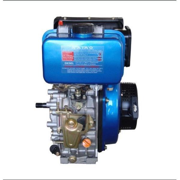 Portable 408cc Air Cooled Diesel Engine With Pressure Splashed Lubricating System