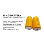 1.2v 5000mah Nickel Cadmium Battery Rechargeable NI-CD Battery