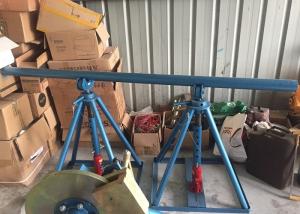Wholesale Line Construction Wire Reel Stands , Ton Adjustable Cable Jack Stands from china suppliers