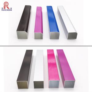 Wholesale Antiscratch Aluminum Pipe Tube , ASME Colored Anodized Aluminum Tubing from china suppliers