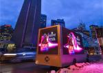 Canada Truck Mobile Outdoor Advertising LED Display 6x3m 6000nits Brightniess