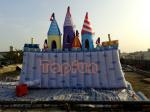 Giant Fantastic Cinderella Castle , Customized Colourful PVC Jumping Castle