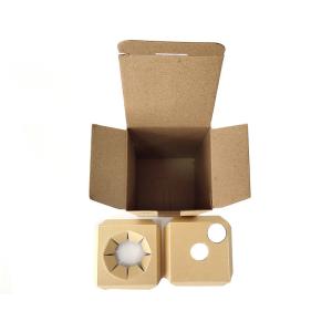 Wholesale Reusable Leakproof Kraft Cardboard Boxes , Multifunctional Paper Mailer Box from china suppliers