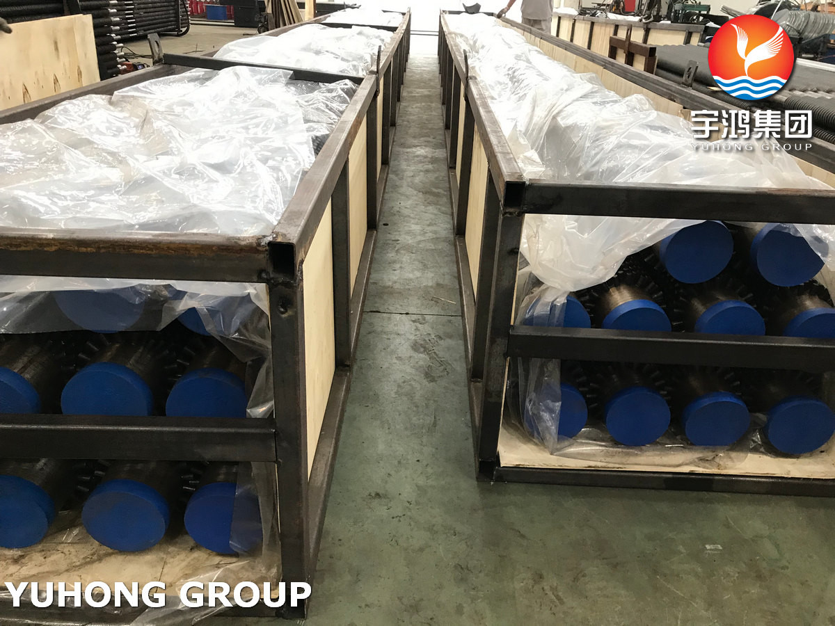 ASME SA213 T9 Alloy Steel Studded Tube , for Refineries and Boilers
