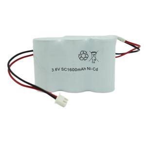 Wholesale 1600mah Emergency Exit Light Batteries Rechargeable 3.6V 0.1C Charge from china suppliers