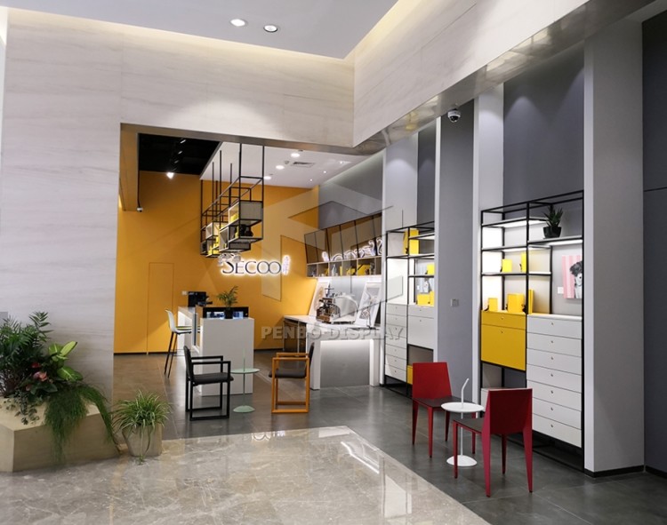 Monomer Design Coffee Shop Display Counter 16mm Thick MDF