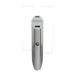 550mm Single Lane Flap Barrier Card Reader Turnstile 0.2s