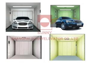 Wholesale 500~1000kg Stainless Steel Large Space Automobile Vehical Elevator from china suppliers