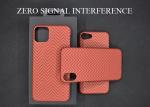 Smooth Touch Orange iPhone SE Aramid Fiber Phone Case