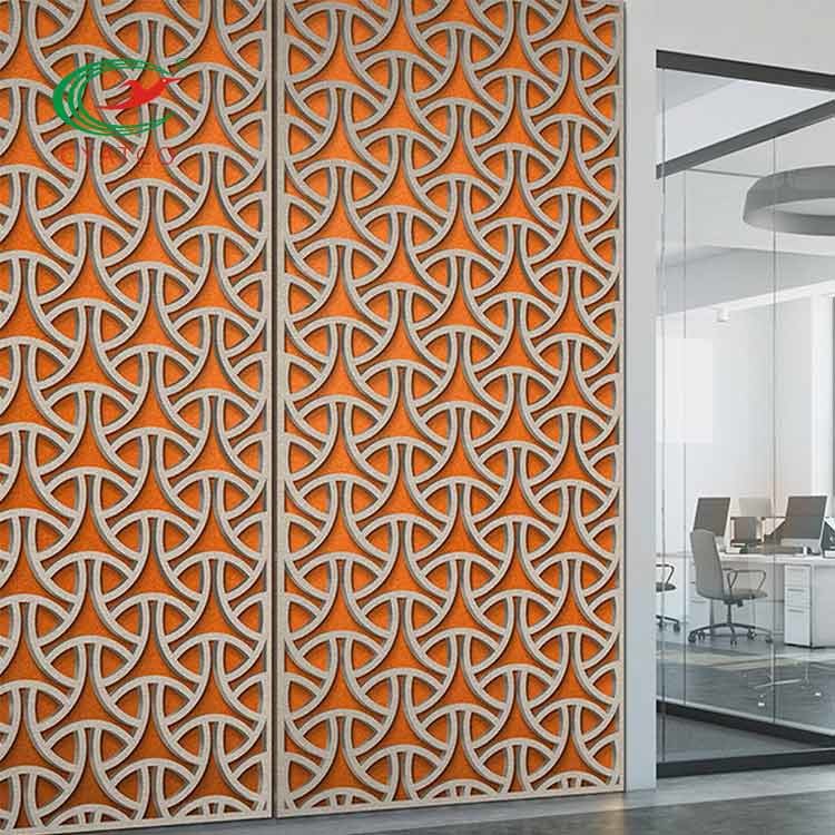 Nontoxic Durable Acoustic Hanging Screens , Multipurpose Polyester Sound Absorber